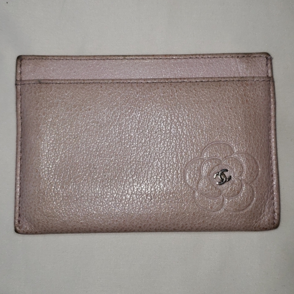 Chanel Camel Card Holder *Authentic*
